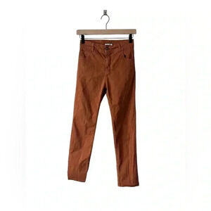 Mandinga Burnt Orange Mid Rise Skinny Pant Size 25